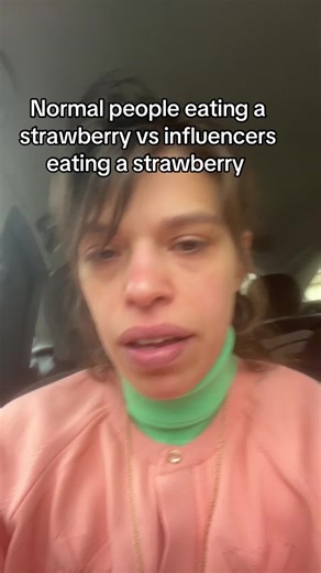 This world isn’t normal #ukcomedy #britishhumour #influencer | eating fruit