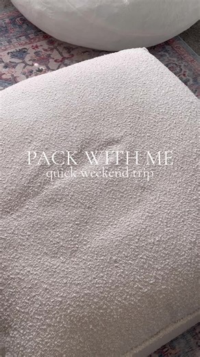 from Friday hehe #packwithme#asmr#weekendtrip