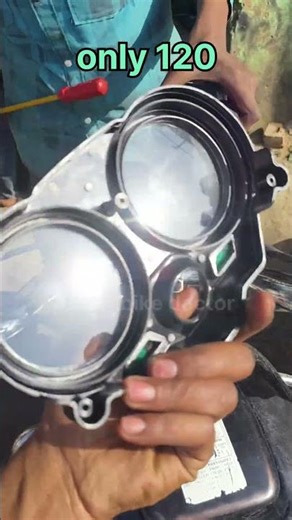 Splendor BS6 Speedometer Body Change | 1 Minute Me Fit 🔧 #shorts