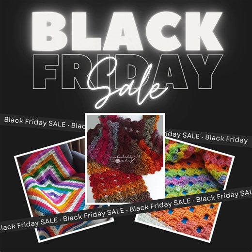 37K views · 142 reactions |  Black Friday Crochet Pattern Sale...