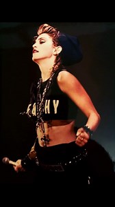 January 24th 1985 Madonna performs Like A Virgin on Japanese music television show "TV 4 ROCK U" in Tokyo japan during the Like A Virgin promo tour of Japan wearing the famous blue and white "Healthy Swimmer " top again after debuting it the day before during the Kenji Wagasuki shoot and interview appearance on Best Hits US music television show shot the same day. She would bust out this top for the 11th March 1985 People Magazine cover shoot with Ken Regan almost a month later on February 22nd 