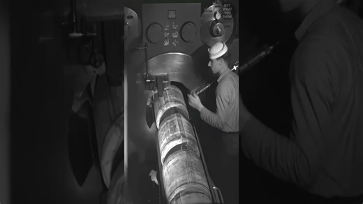 Reloading a 16-inch Gun