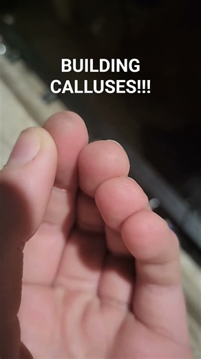 I'm starting to build calluses!!! #guitar #music #fun #teenager
