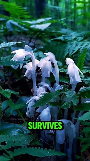 Ghost Plant: The Flower That Doesn’t Need Light 👻