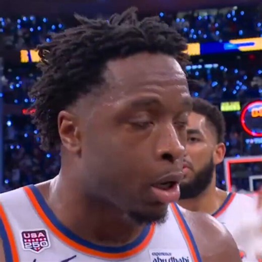 15 hours later, it’s still hard to fathom this really happened.Thank you, OG, for one of the greatest moments in NYC sports history. What a time to be a New Yorker.And a huge shoutout to @IQfor3 for his unrivaled Knicks highlight reels game after game after game. One more to go.