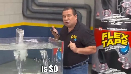 Phil Swift From Flex Tape Has a Mental Breakdown