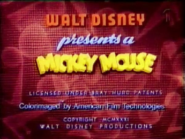 Mickey Mouse - The Beach Party 1931