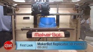 MakerBot Replicator video shows off open-source 3D printer - Video