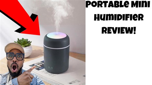 Watch Portable Mini Humidifier REVIEW! on Amazon Live