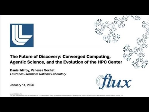 The Future of Discovery: Converged Computing, Agentic Science, and the Evolution of the HPC Center | Vanessa Sochat