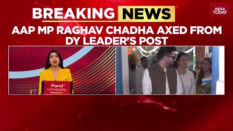 Raghav Chadha removed as AAP's Rajya Sabha deputy leader, sparks rift buzz