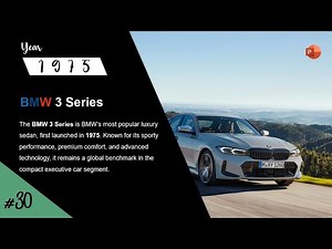 PowerPoint Creative Car Presentation Slide Design Tutorial | BMW History Slide |Morph| TechEmonizer