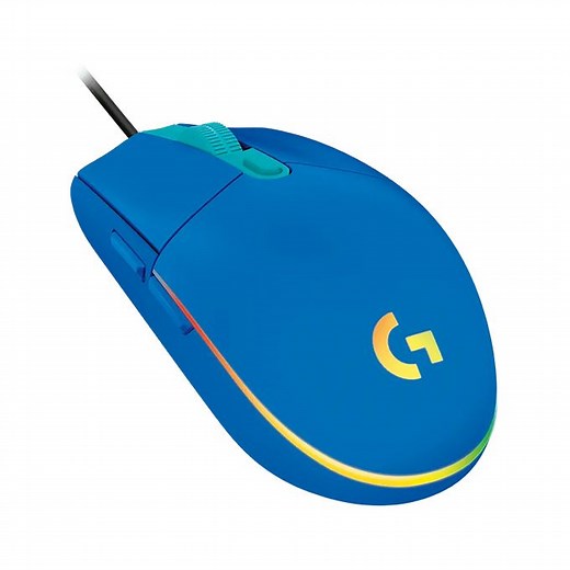 G203 Lightsync Optical Wired Gaming Mouse RGB - Blue - Logitech - Jumia Egypt