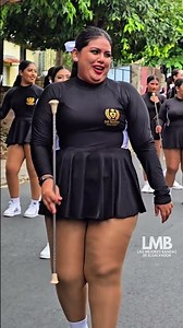 💃 Bella Cachiporrista de San Vicente's Music Sound #viralvideo #baile #cachiporras #desfile #banda