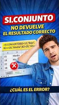 IFS does not return the correct result | The confusing error in Excel