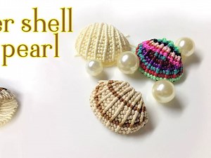 【MACRAME TITA】蛤蜊挂件绳编编制教程Macrame bracelet tutorial_哔哩哔哩_bilibili