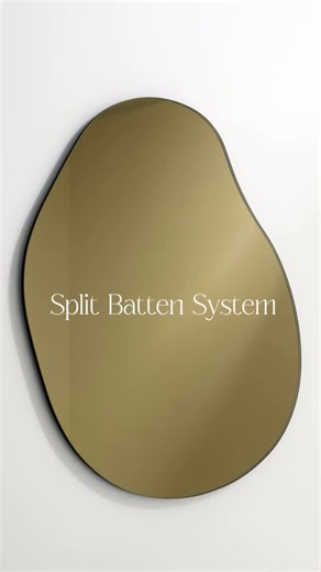 The Framing Project on Instagram: "How to Hang Your Mirror with Our Split Batten System🪞 Hanging your new mirror is quick, secure, and hassle-free thanks to our split batten system. Follow these simple steps and you’ll have your mirror perfectly mounted in no time. 🛠️ What You’ll Need: ☑️ Your mirror (with battens already attached to the back) ☑️ The matching wall batten (included) ☑️ A drill or screwdriver ☑️ A level 📸 Step-by-Step Guide: 1. Locate and Level Your Wall Ba