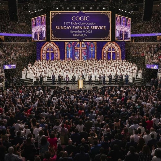 ANNOUNCEMENT SUNDAY NIGHT SERVICE 117th CHURCH OF GOD IN CHRIST (COGIC) HOLY CONVOCATION - FINAL