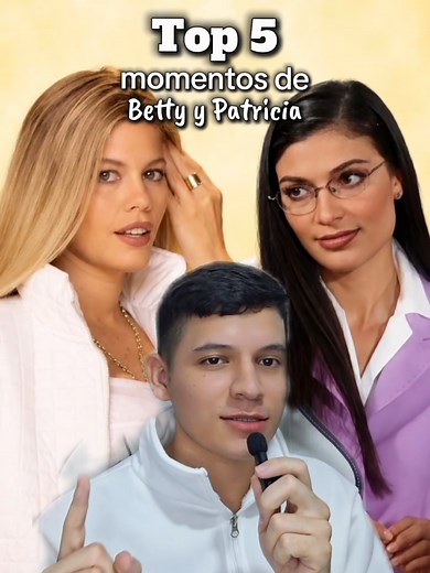 🔥 Top 5 momentos de Betty la Fea y Patricia Fernández. #betylafea #betty #patriciafernandez #novelas #top5