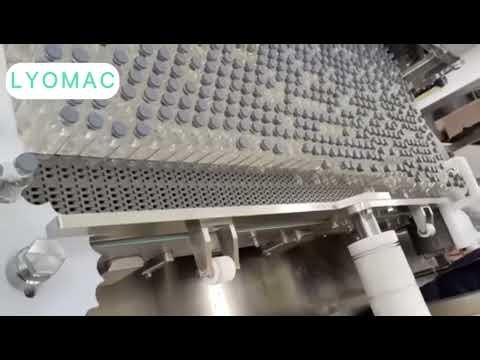 Vial unloader from Lyophilizer , Alus system for vial unloading from freeze dryer