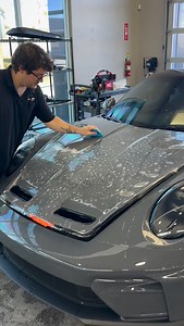 Slate Grey Neo GT3 Touring got the full @xpel treatment with front-end PPF, Ceramic Coating & Window Tint🛡️🏁 #porsche #911 #supercar | One of One San Diego