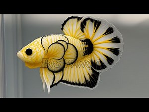 Unique betta fishs you've never seen. betta breeding color combinations - beautiful betta fish video