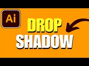 How To Add Drop Shadow To Text in Adobe Illustrator
