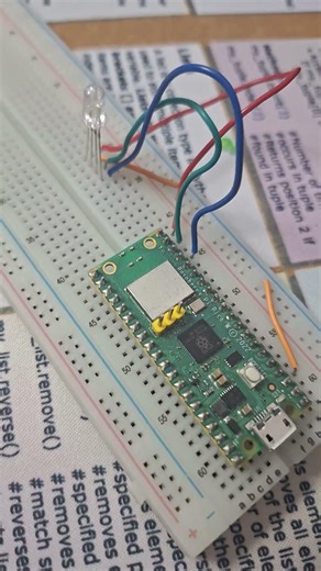 rgb led controlled by potentiometer #raspberrypi #computerscience #Microcontroller #nerds