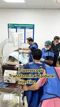 transforaminal epidural steroid injection #asmr #youtubeshorts #painmanagement #anesthesia #viral