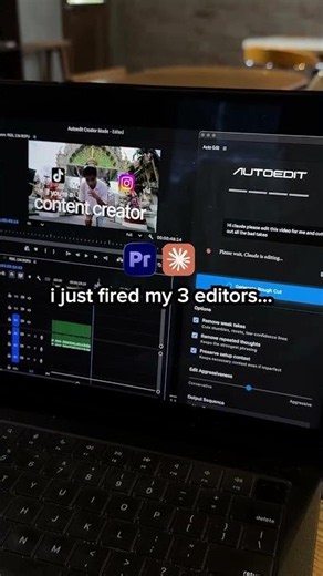 “Comment “CLAUDE” for the FREE link to the plugin 👇 This is AutoEdit Content Creator Mode,an AI