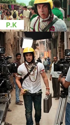 Behind the scene of P.K movie, Amir Khan,#pk #pkmoviescenes #amirkhan