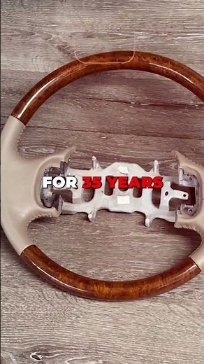 Ford Excursion 2000 Steering Wheel Wood & Leather