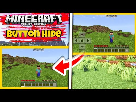 “Remove UGLY Buttons in Minecraft PE! 😱”