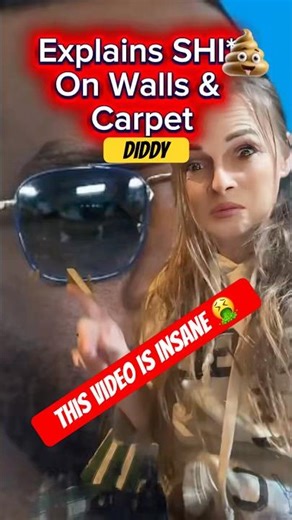 Diddy Never Before Seen Video Clip Explaining The Poop All over His Walls and Carpets to the World