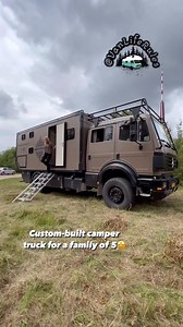 286 reactions | Custom-built camper truck for a family of 5 朗  @dutchfamilyadventures  @riexploring | Vanlife Rules | Facebook