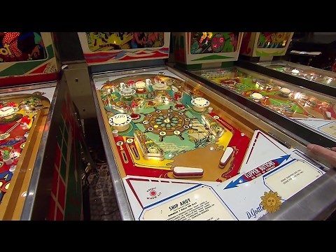 Pinball in back and running full tilt