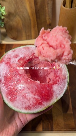 Watermelon Ice Cream Rezept – einfach & sehr lecker