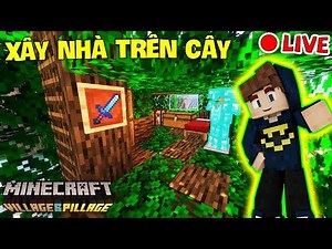 🔴 JAYGRAY XÂY NHÀ TRÊN CÂY TRONG MINECRAFT SINH TỒN ** LÀM TRÙM PVP CHẾ ĐỘ BED WAR MỚI