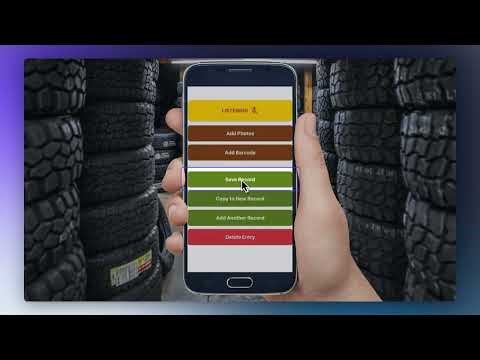 Add Inventory Tire Shop Wizard Demo: Simple Dashboard & Fast Tire Inventory (New + Used)