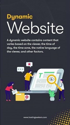 Static vs Dynamic Website | Static vs Dynamic Websites - What's the Difference? | HostingSeekers