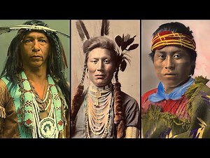 Stunning Colorized Photos of Native Americans from the 1800s
