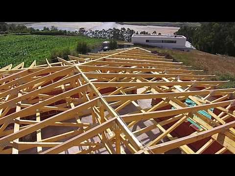 Montaje de Cerchas de madera