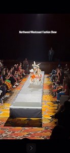 Northwest/Westcoast Fashion Show Spirit Mountain Casino 7/25/24 Fasion Designer: Thomi Mountain Sheep #indigenous #fashion #modeling | Native Outlawz