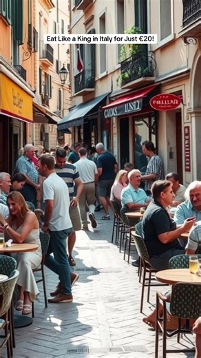 Eat Like a Local in Italy for Under €20