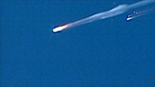 2003: Space shuttle Columbia burns up on re-entry