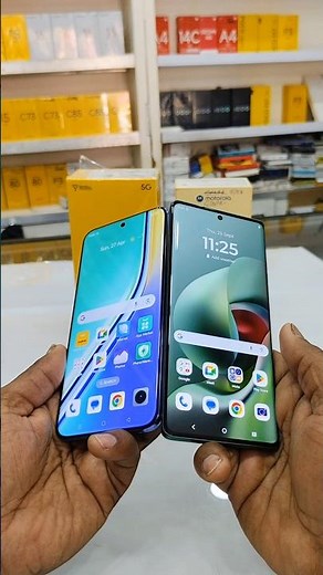 Realme p3 pro vs moto g96 quick test compassion ⚡first look & test comparison