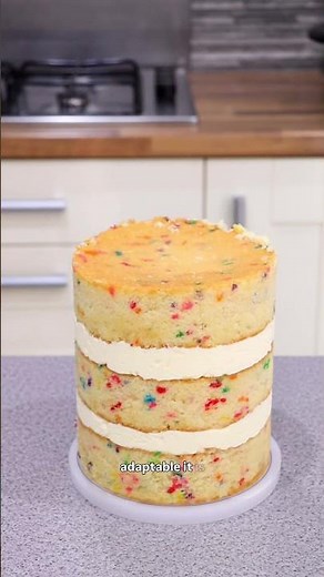 This is the Vanilla Cake Recipe we recommend using with Frost Form 🤗frostform.com
