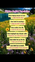 4.9K views · 83 reactions | Let's learn some Basic Filipino-English phrases/ Useful for everyday conversation | Janes Lessons | Facebook