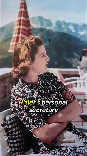 Traudl Junge: Hitler’s Secretary Who Witnessed History Up Close