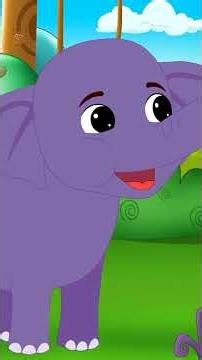 Lush Green Jungle, Hindi Rhymes for Kids #shorts #nurseryrhymes #animals #kidssongs